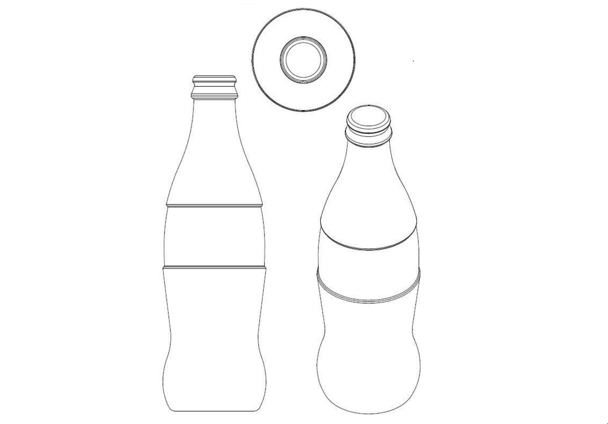 Coca-Cola kształt butelki bez zdolności odr&oacute;żniającej (wt&oacute;rna zdolność odr&oacute;żniająca)...