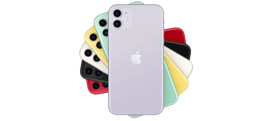 Znak graficzny Apple umieszczony na smartfonie