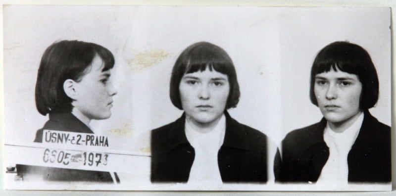Olga Hepnarova - zdjęcie policyjne